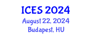 International Conference on Educational Sciences (ICES) August 22, 2024 - Budapest, Hungary