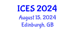 International Conference on Educational Sciences (ICES) August 15, 2024 - Edinburgh, United Kingdom