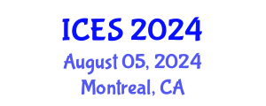 International Conference on Educational Sciences (ICES) August 05, 2024 - Montreal, Canada