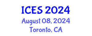 International Conference on Educational Sciences (ICES) August 08, 2024 - Toronto, Canada