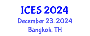 International Conference on Educational Sciences (ICES) December 23, 2024 - Bangkok, Thailand