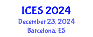 International Conference on Educational Sciences (ICES) December 23, 2024 - Barcelona, Spain