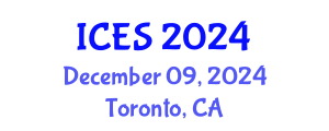 International Conference on Educational Sciences (ICES) December 09, 2024 - Toronto, Canada