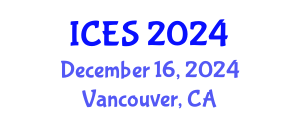 International Conference on Educational Sciences (ICES) December 16, 2024 - Vancouver, Canada