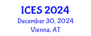 International Conference on Educational Sciences (ICES) December 30, 2024 - Vienna, Austria