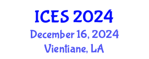 International Conference on Educational Sciences (ICES) December 16, 2024 - Vientiane, Laos