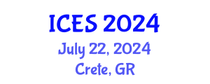 International Conference on Educational Sciences (ICES) July 22, 2024 - Crete, Greece