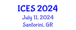 International Conference on Educational Sciences (ICES) July 11, 2024 - Santorini, Greece