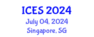 International Conference on Educational Sciences (ICES) July 04, 2024 - Singapore, Singapore