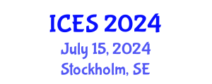 International Conference on Educational Sciences (ICES) July 15, 2024 - Stockholm, Sweden