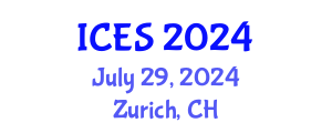 International Conference on Educational Sciences (ICES) July 29, 2024 - Zurich, Switzerland