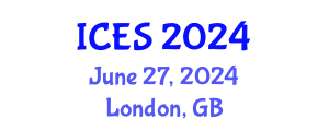 International Conference on Educational Sciences (ICES) June 27, 2024 - London, United Kingdom