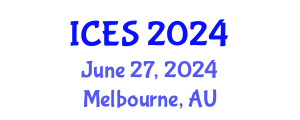 International Conference on Educational Sciences (ICES) June 27, 2024 - Melbourne, Australia
