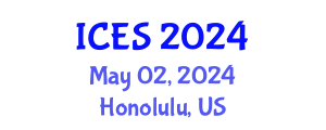 International Conference on Educational Sciences (ICES) May 02, 2024 - Honolulu, United States