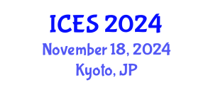 International Conference on Educational Sciences (ICES) November 18, 2024 - Kyoto, Japan