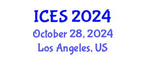 International Conference on Educational Sciences (ICES) October 28, 2024 - Los Angeles, United States