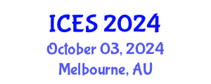 International Conference on Educational Sciences (ICES) October 03, 2024 - Melbourne, Australia