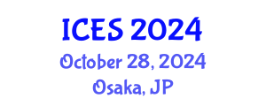 International Conference on Educational Sciences (ICES) October 28, 2024 - Osaka, Japan