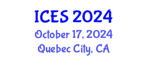 International Conference on Educational Sciences (ICES) October 17, 2024 - Quebec City, Canada