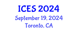International Conference on Educational Sciences (ICES) September 19, 2024 - Toronto, Canada