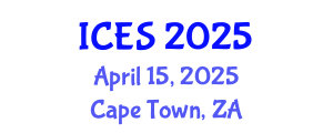 International Conference on Educational Sciences (ICES) April 15, 2025 - Cape Town, South Africa