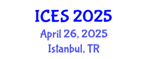 International Conference on Educational Sciences (ICES) April 26, 2025 - Istanbul, Turkey