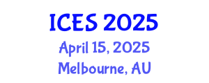 International Conference on Educational Sciences (ICES) April 15, 2025 - Melbourne, Australia