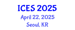 International Conference on Educational Sciences (ICES) April 22, 2025 - Seoul, Republic of Korea