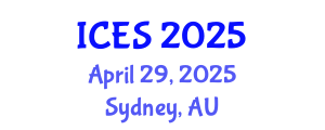 International Conference on Educational Sciences (ICES) April 29, 2025 - Sydney, Australia