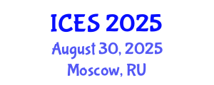 International Conference on Educational Sciences (ICES) August 30, 2025 - Moscow, Russia