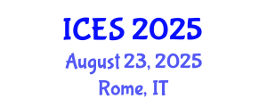 International Conference on Educational Sciences (ICES) August 23, 2025 - Rome, Italy
