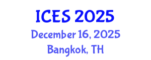 International Conference on Educational Sciences (ICES) December 16, 2025 - Bangkok, Thailand