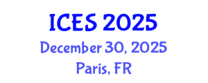 International Conference on Educational Sciences (ICES) December 30, 2025 - Paris, France