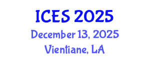 International Conference on Educational Sciences (ICES) December 13, 2025 - Vientiane, Laos