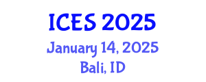 International Conference on Educational Sciences (ICES) January 14, 2025 - Bali, Indonesia