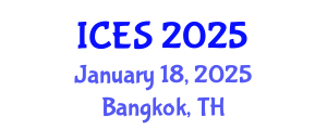 International Conference on Educational Sciences (ICES) January 18, 2025 - Bangkok, Thailand