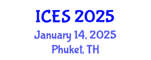 International Conference on Educational Sciences (ICES) January 14, 2025 - Phuket, Thailand