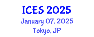 International Conference on Educational Sciences (ICES) January 07, 2025 - Tokyo, Japan