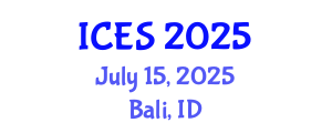 International Conference on Educational Sciences (ICES) July 15, 2025 - Bali, Indonesia