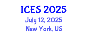 International Conference on Educational Sciences (ICES) July 12, 2025 - New York, United States