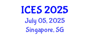 International Conference on Educational Sciences (ICES) July 05, 2025 - Singapore, Singapore