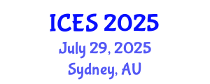 International Conference on Educational Sciences (ICES) July 29, 2025 - Sydney, Australia