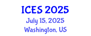 International Conference on Educational Sciences (ICES) July 15, 2025 - Washington, United States