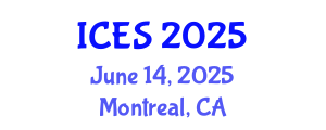 International Conference on Educational Sciences (ICES) June 14, 2025 - Montreal, Canada