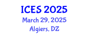 International Conference on Educational Sciences (ICES) March 29, 2025 - Algiers, Algeria