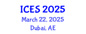 International Conference on Educational Sciences (ICES) March 22, 2025 - Dubai, United Arab Emirates