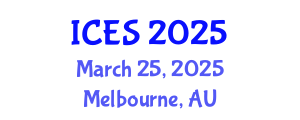 International Conference on Educational Sciences (ICES) March 25, 2025 - Melbourne, Australia
