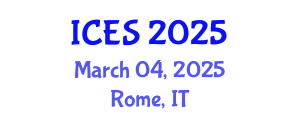 International Conference on Educational Sciences (ICES) March 04, 2025 - Rome, Italy