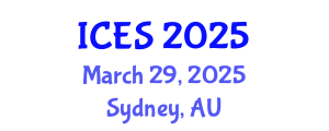 International Conference on Educational Sciences (ICES) March 29, 2025 - Sydney, Australia