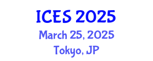 International Conference on Educational Sciences (ICES) March 25, 2025 - Tokyo, Japan